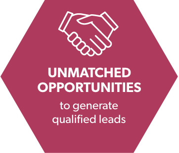Unmatched opportunities to generate qualified leads